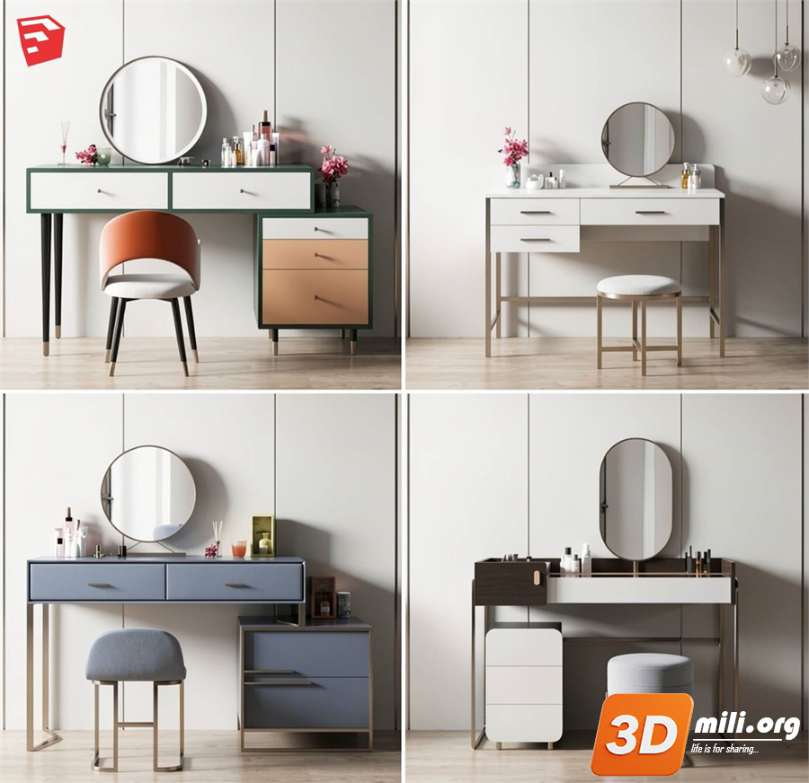 Dressing Table Skp Files 
